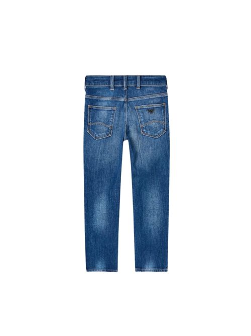 Pantalone, bambino, logato. EMPORIO ARMANI | 8N4J06 4D44Z0941